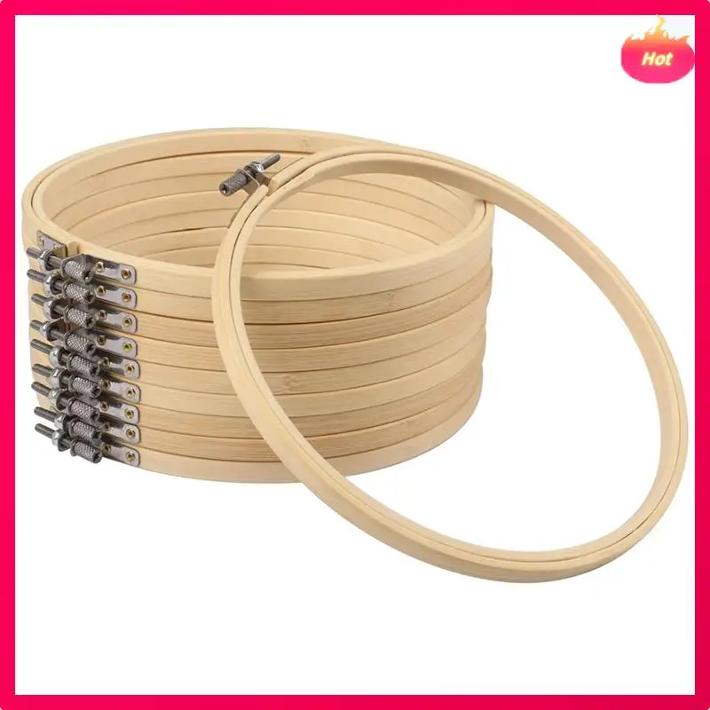15PCS Bamboo Embroidery Hoops Set Kit 2 Inch Embroidery Hoop Set Kit Adjustable In Bulk For Needlework, Sewing And Crafts
15PCS Bamboo Embroidery Hoops Set Kit 2 Inch Embroidery Hoop Set Kit Adjustable In Bulk For Needlework, Sewing And Crafts