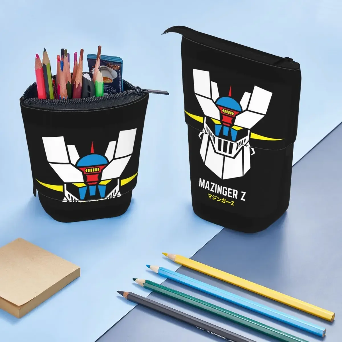 Mazinger Z Goldorak Actarus Grendizer Mask Reversible Pencil Case for Boys Girls School Pen Box Pencil Bag Stationery Supplies
Mazinger Z Goldorak Actarus Grendizer Mask Reversible Pencil Case for Boys Girls School Pen Box Pencil Bag Stationery Supplies