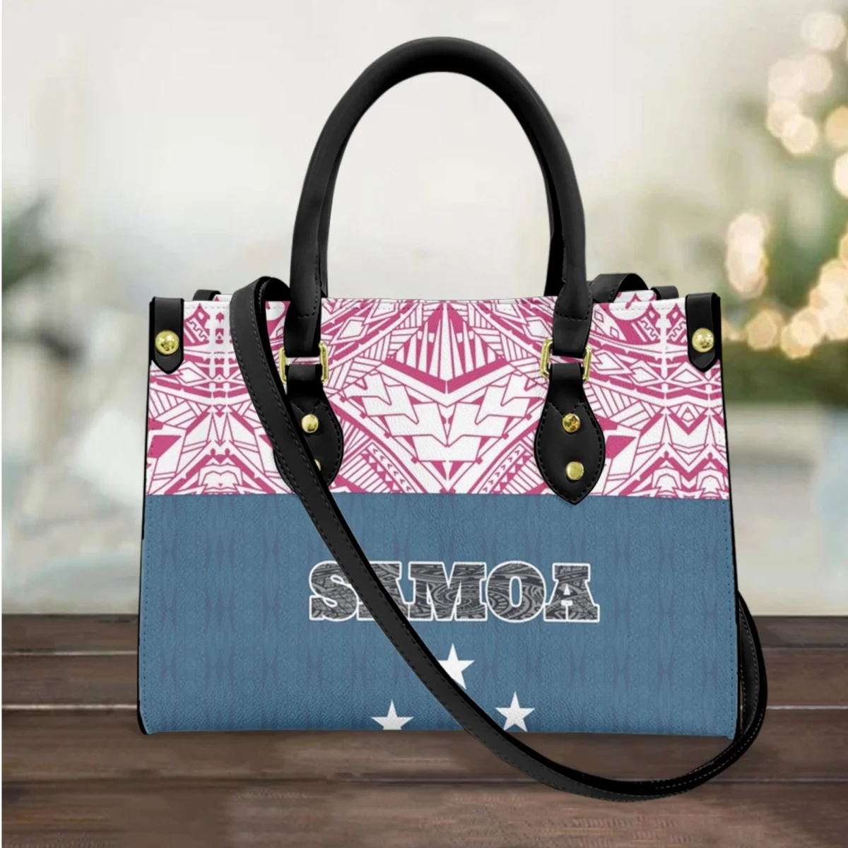 Polynesian Samoa Handbags Tribal Design Luxury Leather Top-handle Bags and Purse for Women Vintage Totes Shoulder Bags Woman
Polynesian Samoa Handbags Tribal Design Luxury Leather Top-handle Bags and Purse for Women Vintage Totes Shoulder Bags Woman