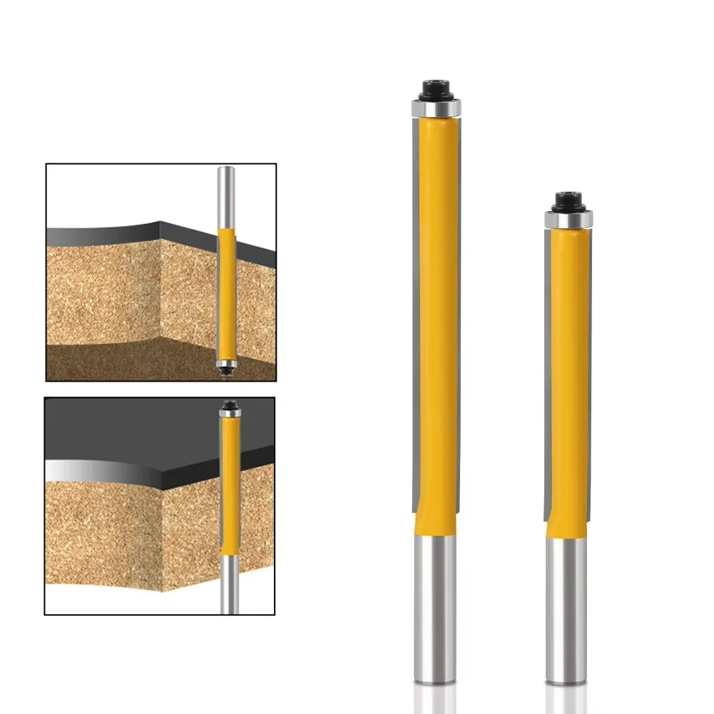 1 шт., 8 мм, фреза с хвостовиком, резьба по дереву, длинное лезвие, заподлицо, фреза, концевой подшипник для деревообработки, режущий инструмент
1 шт., 8 мм, фреза с хвостовиком, резьба по дереву, длинное лезвие, заподлицо, фреза, концевой подшипник для деревообработки, режущий инструмент