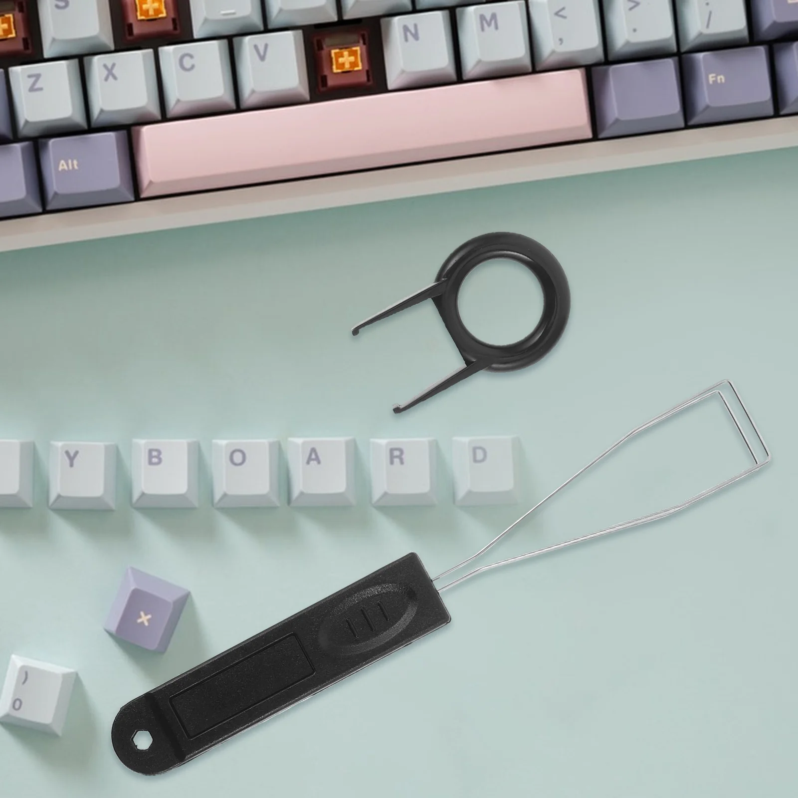 1Set Keycap and Switch Remover Tool for Mechanical Keyboard Sturdy Metal Construction with Cleaner Brush Portable Keyboard
1Set Keycap and Switch Remover Tool for Mechanical Keyboard Sturdy Metal Construction with Cleaner Brush Portable Keyboard