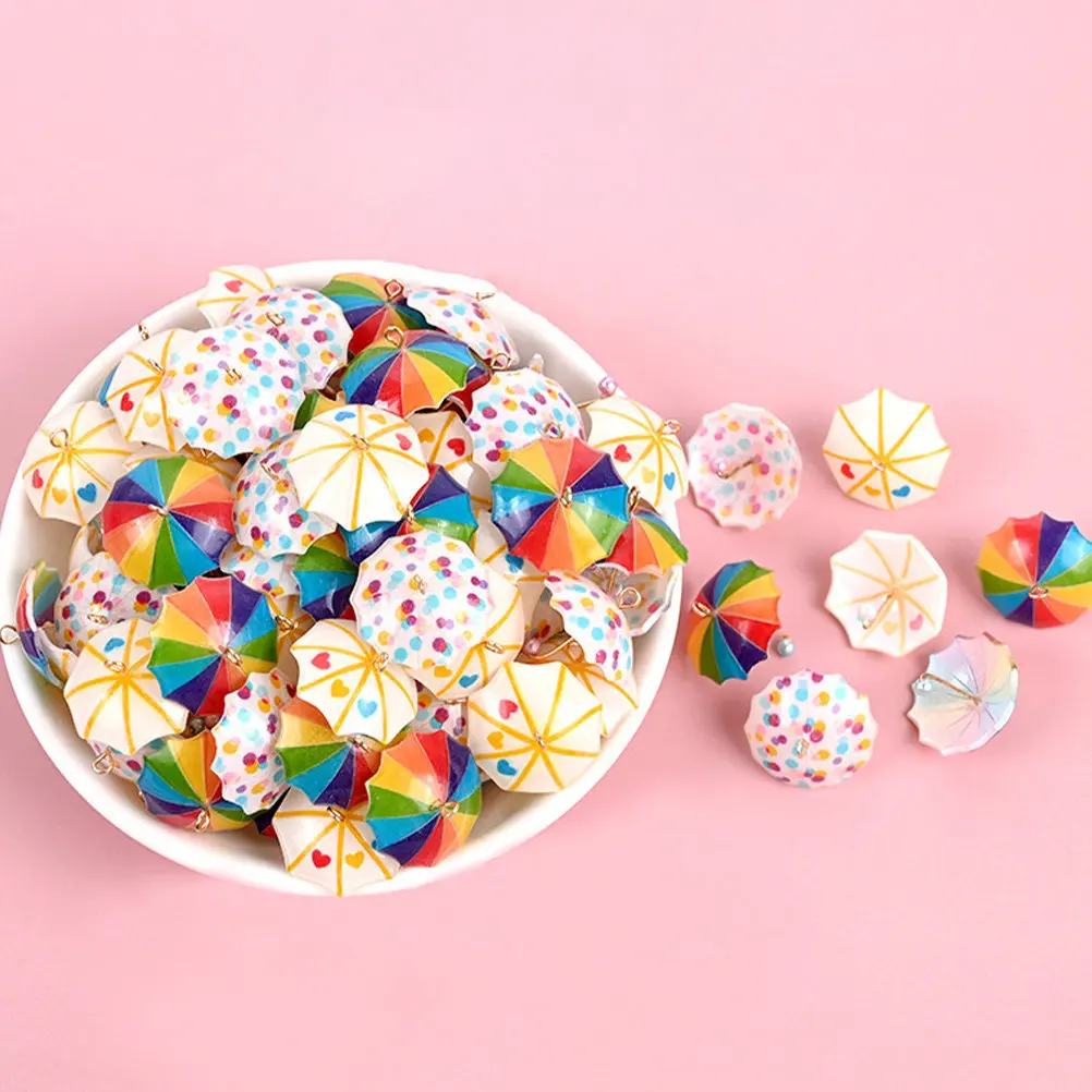 6Pcs Resin Umbrella DIY Phone Case Decor Lightweight Craft Accessories Mobile Cover Ornament Phone Shell Charms
6Pcs Resin Umbrella DIY Phone Case Decor Lightweight Craft Accessories Mobile Cover Ornament Phone Shell Charms