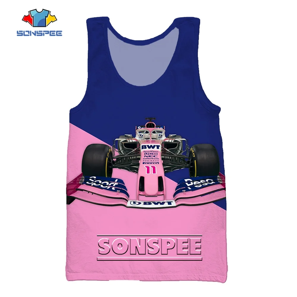SONSPEE Summer Cool Sport Car 3D Printing Sleeveless Champion Drivers Vest Men Women Oversize Breathable Streetwear Tank Tops
SONSPEE Summer Cool Sport Car 3D Printing Sleeveless Champion Drivers Vest Men Women Oversize Breathable Streetwear Tank Tops