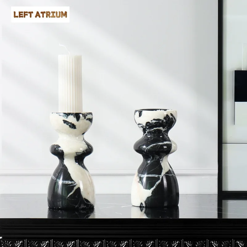 Noir Grand Antique Natural Marble Candlestick Holder Modern French Candle Holder for Fireplace Party Dining Table Centerpieces
Noir Grand Antique Natural Marble Candlestick Holder Modern French Candle Holder for Fireplace Party Dining Table Centerpieces