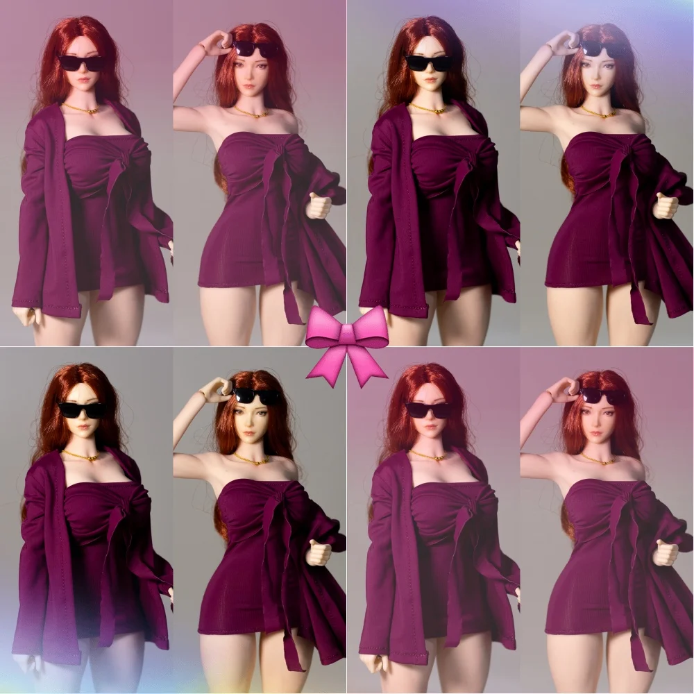 【Clothing Only】 DMTOYS DF102 1/6 Trend Sexy Strapless Dress Elegant Long Sleeved Jacket Set Fit 12inchs Action Figure Body
【Clothing Only】 DMTOYS DF102 1/6 Trend Sexy Strapless Dress Elegant Long Sleeved Jacket Set Fit 12inchs Action Figure Body