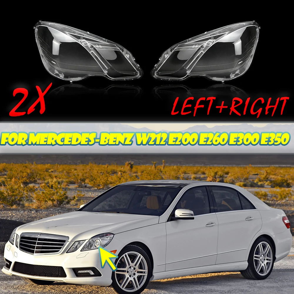 For Mercedes-Benz E Class W212 2009-2012 E300 E350 E500 E63 Headlight Lens Cover Head Light Shade Shell Cover
For Mercedes-Benz E Class W212 2009-2012 E300 E350 E500 E63 Headlight Lens Cover Head Light Shade Shell Cover