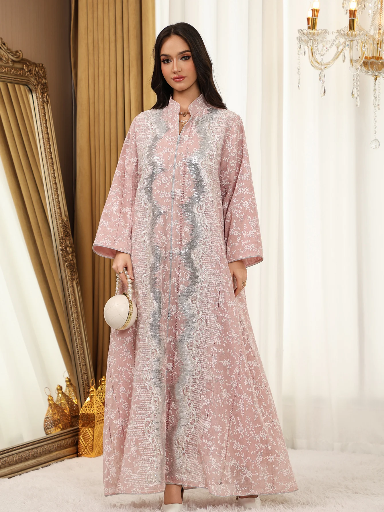 Spring Summer Glitter Embroidered A-Line Women's Dress Large Size Travel Ethnic Style Long Skirt Polyester Fiber Long Sleeve
Spring Summer Glitter Embroidered A-Line Women's Dress Large Size Travel Ethnic Style Long Skirt Polyester Fiber Long Sleeve