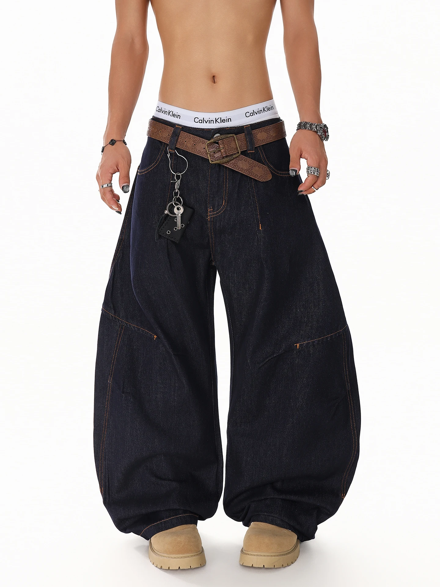 Trendy Streetwear Men's Jeans High Waist Straight Leg Loose Fit Vintage Washed Spring New Arrival BETEBULE Casual Youth Jeans
Trendy Streetwear Men's Jeans High Waist Straight Leg Loose Fit Vintage Washed Spring New Arrival BETEBULE Casual Youth Jeans