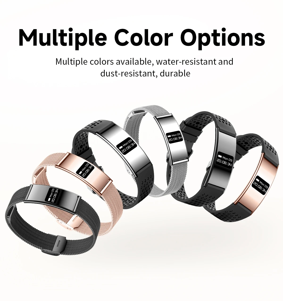 B8 2.8mm Ultra-Thin Body Curved Design Incoming Call Reminder Comprehensive Health Protection Heart Rate Tracker Android IPX8
B8 2.8mm Ultra-Thin Body Curved Design Incoming Call Reminder Comprehensive Health Protection Heart Rate Tracker Android IPX8