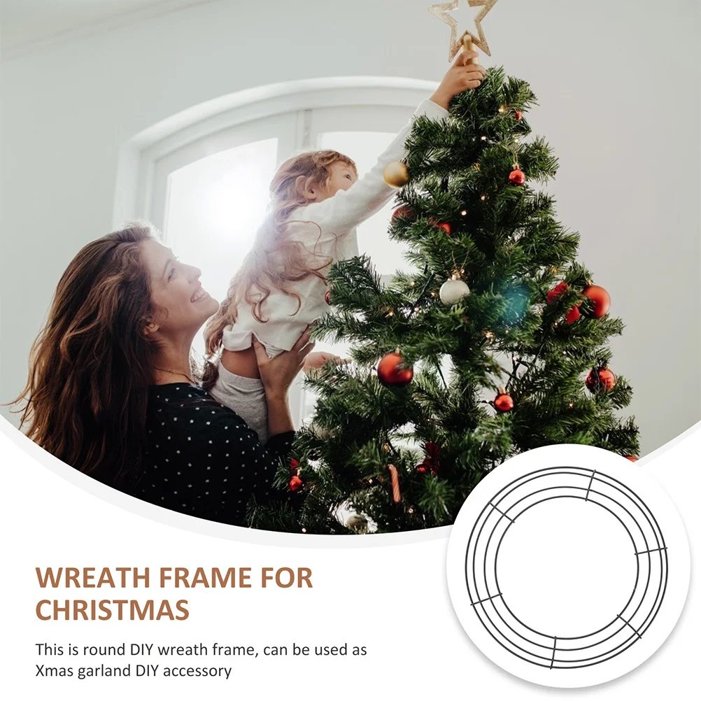 10 Pcs Round Hoop Metal Wire Wreath Frame Diy Form Circle Crafts Floral Christmas Decorations Holiday Supplies
10 Pcs Round Hoop Metal Wire Wreath Frame Diy Form Circle Crafts Floral Christmas Decorations Holiday Supplies