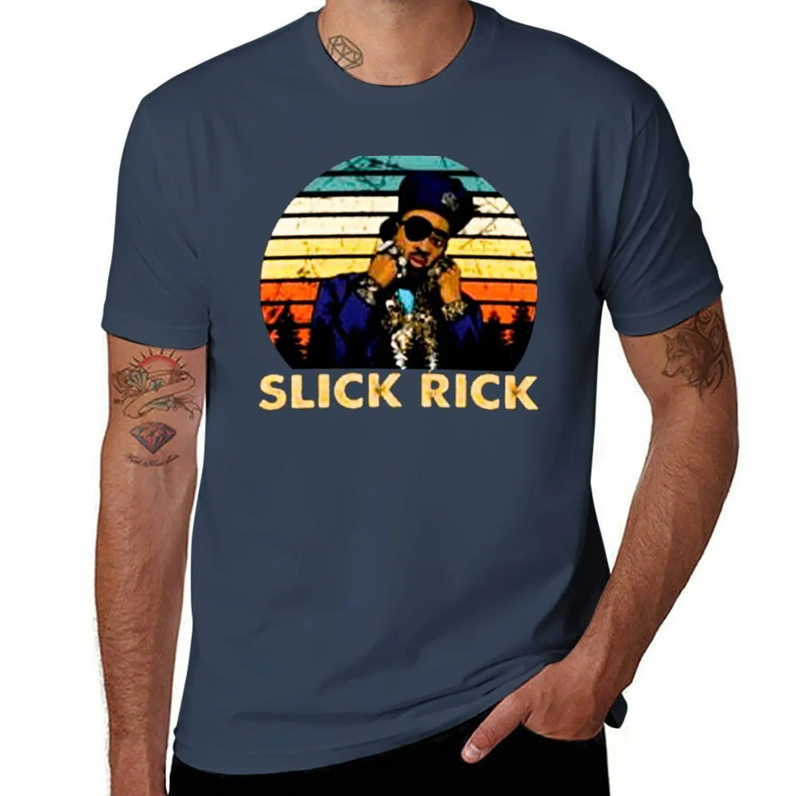 Slick Rick T-Shirt Trendy Casual Short Sleeve Shirt
Slick Rick T-Shirt Trendy Casual Short Sleeve Shirt