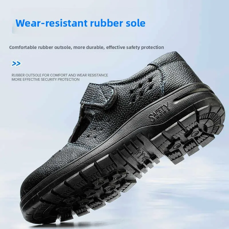 Men's Safety Work Shoes Breathable Steel Toe Anti-penetration Slip-On Casual Work Shoes Comfortable Leather Inner
Men's Safety Work Shoes Breathable Steel Toe Anti-penetration Slip-On Casual Work Shoes Comfortable Leather Inner