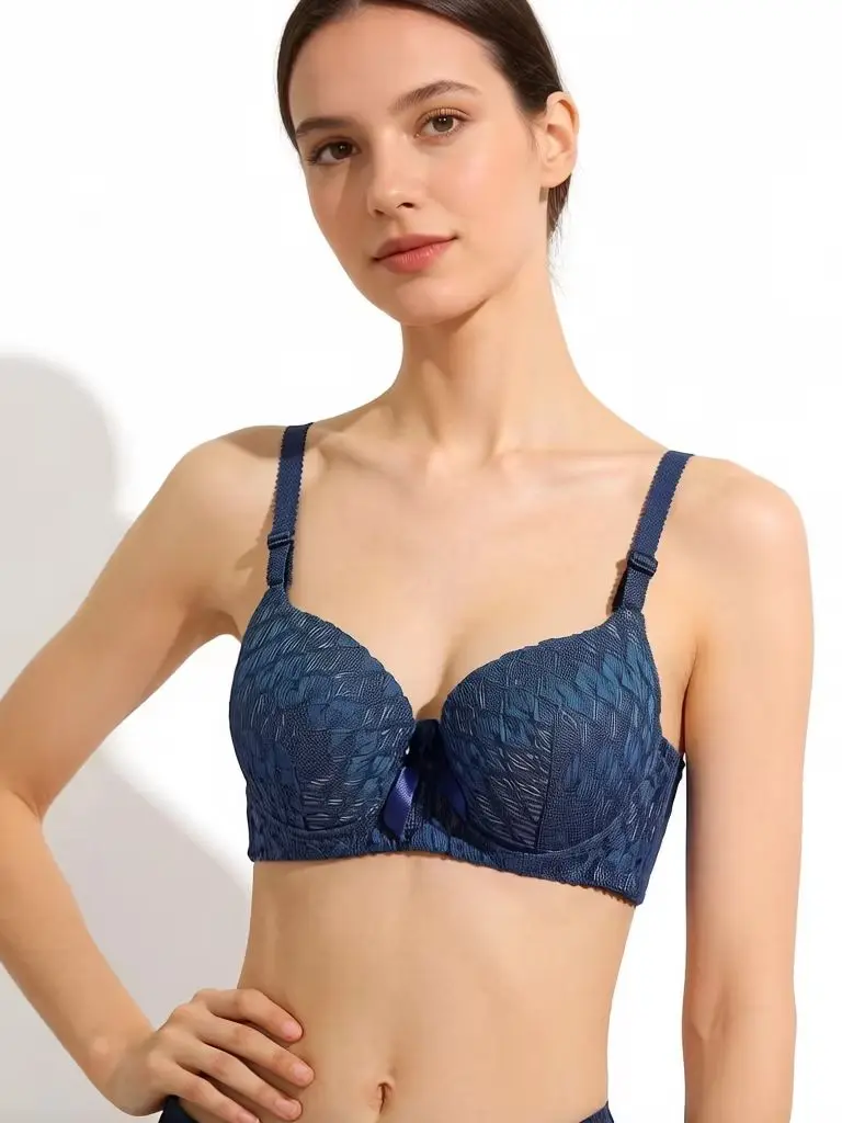 Lace Underwire Bra for Women Push Up Bra Sexy Lingerie Comfortable solid color bra for daily wear D176
Lace Underwire Bra for Women Push Up Bra Sexy Lingerie Comfortable solid color bra for daily wear D176