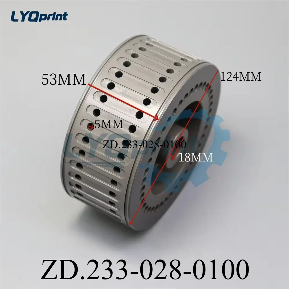 Best Quality ZD.233-028-0100 FH.10066561/02 Stahl Folding Machine Suction Wheel Stahl Folding Machine Spare Parts
Best Quality ZD.233-028-0100 FH.10066561/02 Stahl Folding Machine Suction Wheel Stahl Folding Machine Spare Parts