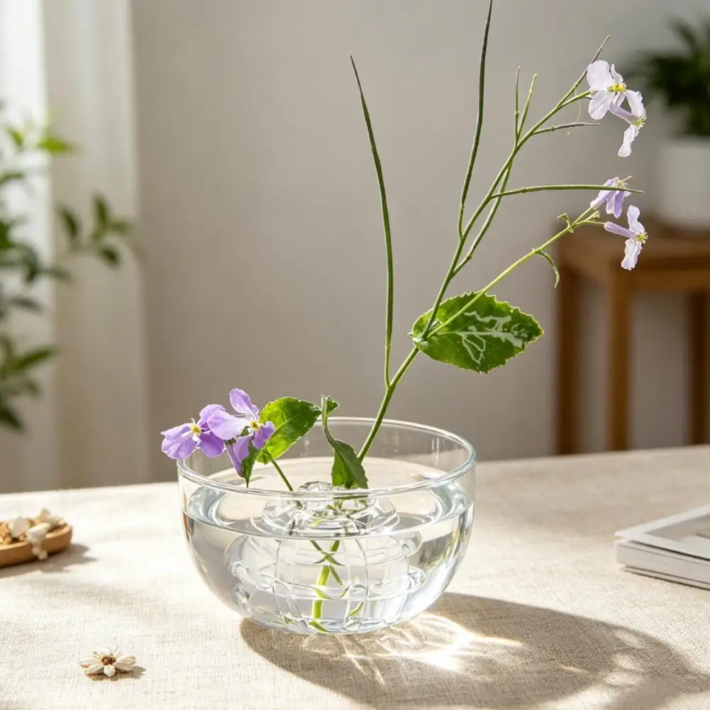 Smooth Surface Vase Glass Ball Floral Stems Holder with Woven Hollow Design Artistic Twisted Vase for Flower Arrangement
Smooth Surface Vase Glass Ball Floral Stems Holder with Woven Hollow Design Artistic Twisted Vase for Flower Arrangement