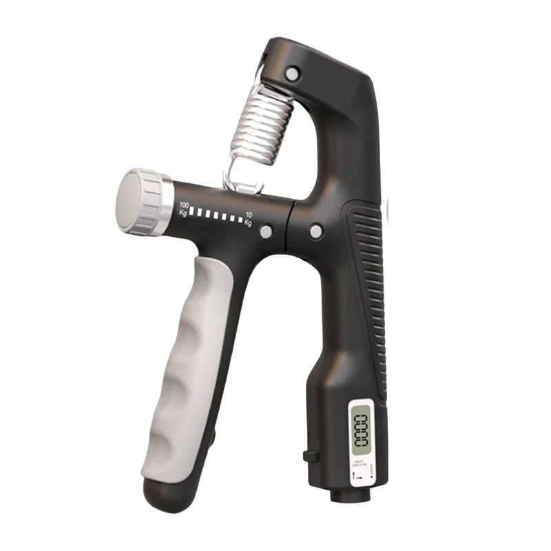 A89E-10-100Kg Adjustable Electronic Hand Grip Power Exercise Heavy Gripper Fitness Muscle Training Hand Strengthener-Black
A89E-10-100Kg Adjustable Electronic Hand Grip Power Exercise Heavy Gripper Fitness Muscle Training Hand Strengthener-Black