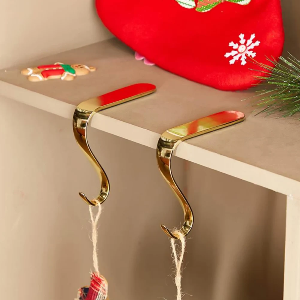 3 Pcs Alloy Christmas Hooks for Zinc Alloy Mantel Hook Fireplace Mantel Garland Decor Stocking Holder Golden Xmas Gifts
3 Pcs Alloy Christmas Hooks for Zinc Alloy Mantel Hook Fireplace Mantel Garland Decor Stocking Holder Golden Xmas Gifts