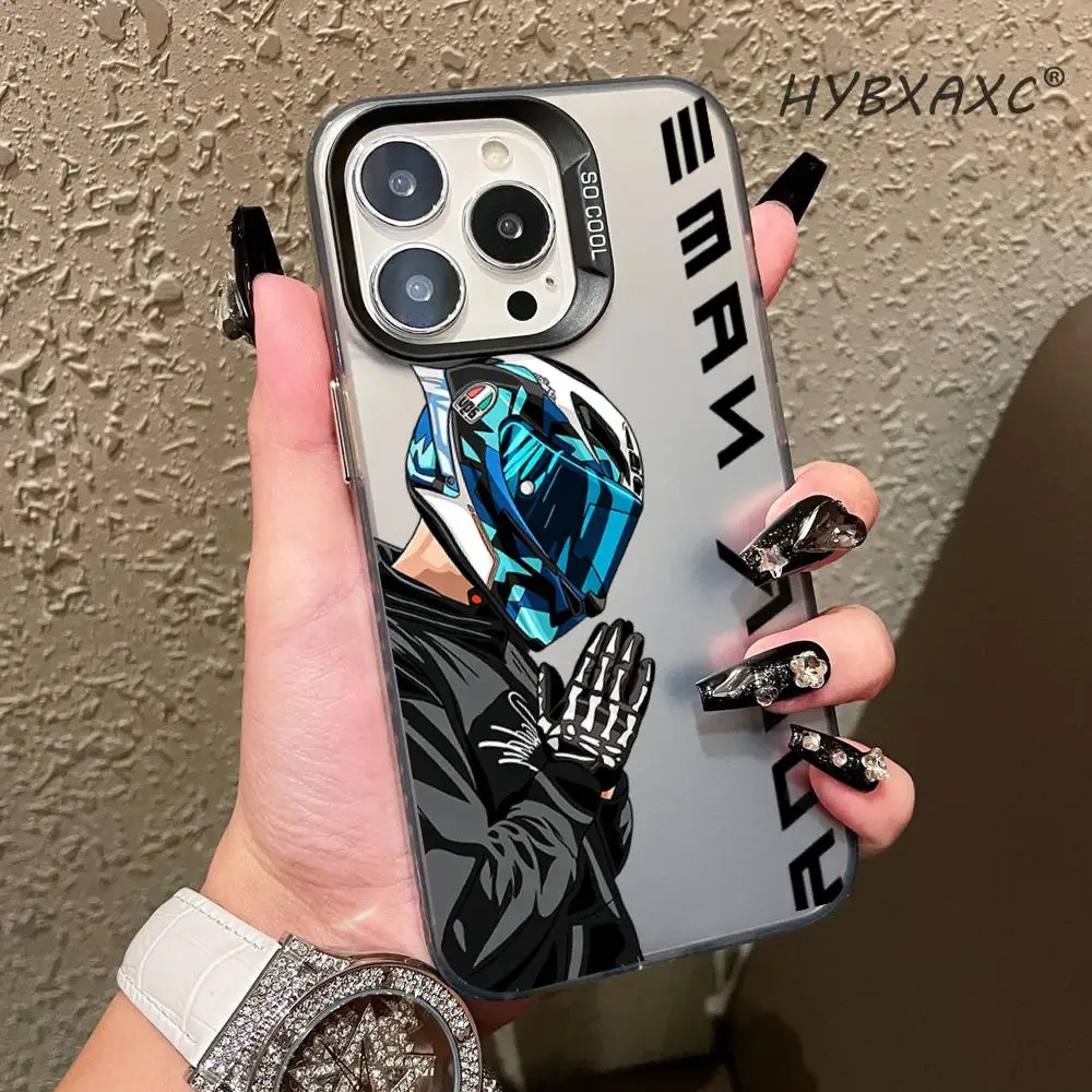 HYBXAXC Trendy Motorbike Style Color Silver Hard Phone Case Shockproof Protective Cover For iPhone All Models Slim Fit Anti Slip
HYBXAXC Trendy Motorbike Style Color Silver Hard Phone Case Shockproof Protective Cover For iPhone All Models Slim Fit Anti Slip