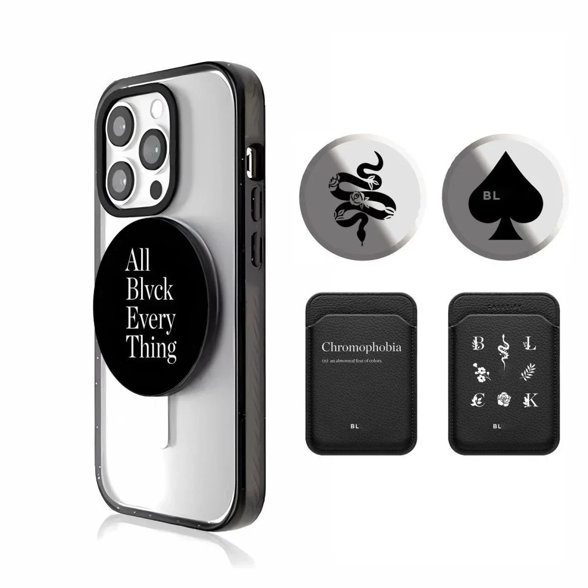 Snake Spade Magnetic Folding Black Phone Stand for IPhone 12 13 14 15 16 Pro Max Holder Mount Support for S24 Ultra
Snake Spade Magnetic Folding Black Phone Stand for IPhone 12 13 14 15 16 Pro Max Holder Mount Support for S24 Ultra