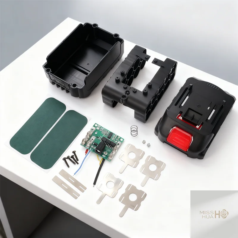 НОВЫЙ профессиональный чехол для аккумулятора BMS 21 В для электроинструментов, ящик для хранения беспроводной угловой шлифовальной машины, держатель батареи 18650 (без батареи)
НОВЫЙ профессиональный чехол для аккумулятора BMS 21 В для электроинструментов, ящик для хранения беспроводной угловой шлифовальной машины, держатель батареи 18650 (без батареи)