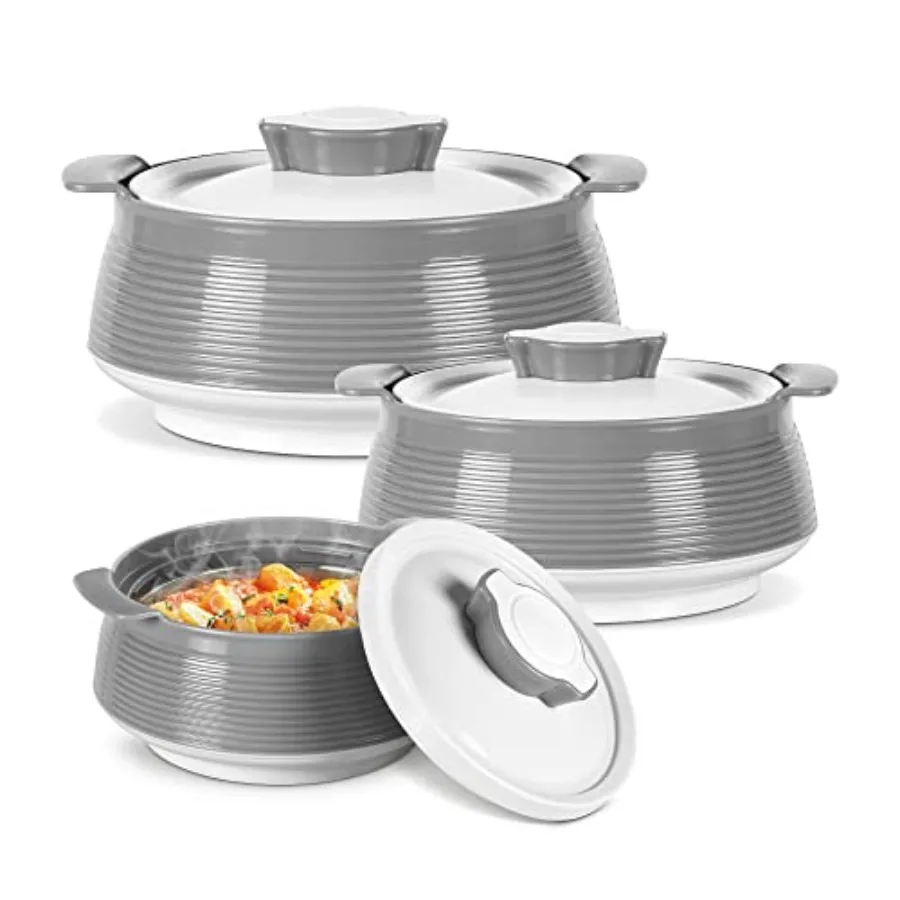Casserole for Hot Food Double Walled Insulated Inner Stainless Steel Hot Pot with Lid Serving box for Food and Roti Serving Bow
Casserole for Hot Food Double Walled Insulated Inner Stainless Steel Hot Pot with Lid Serving box for Food and Roti Serving Bow