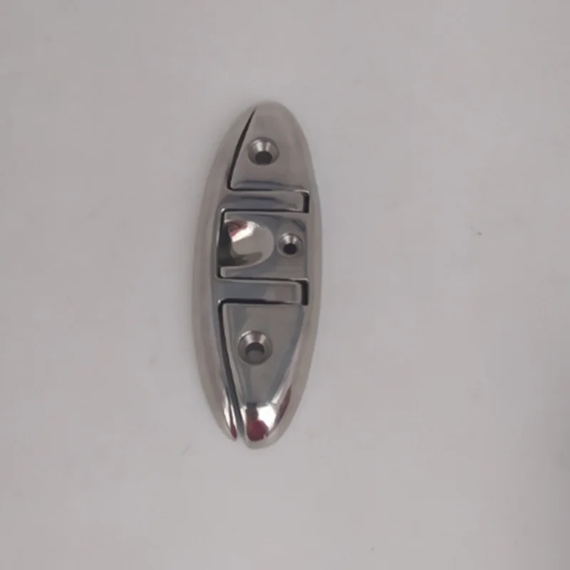 2PCS 316 Stainless Steel Folding Cleats Pull Flip Up Folding Cleat 5 Inch Manufactures Heavy Duty Marine Hardware
2PCS 316 Stainless Steel Folding Cleats Pull Flip Up Folding Cleat 5 Inch Manufactures Heavy Duty Marine Hardware