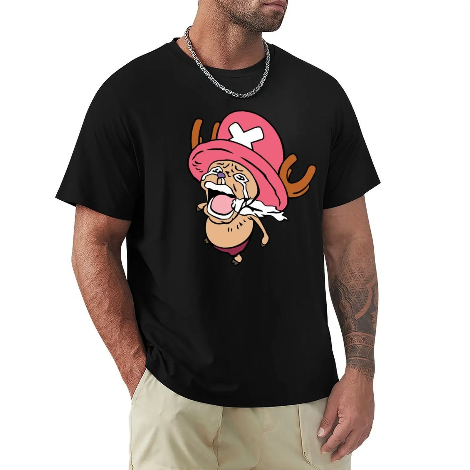 Chopper Crying T-Shirt funny costumes man t shirt kawaii clothes new gifts and t-shirts mens t shirts casual stylish
Chopper Crying T-Shirt funny costumes man t shirt kawaii clothes new gifts and t-shirts mens t shirts casual stylish
