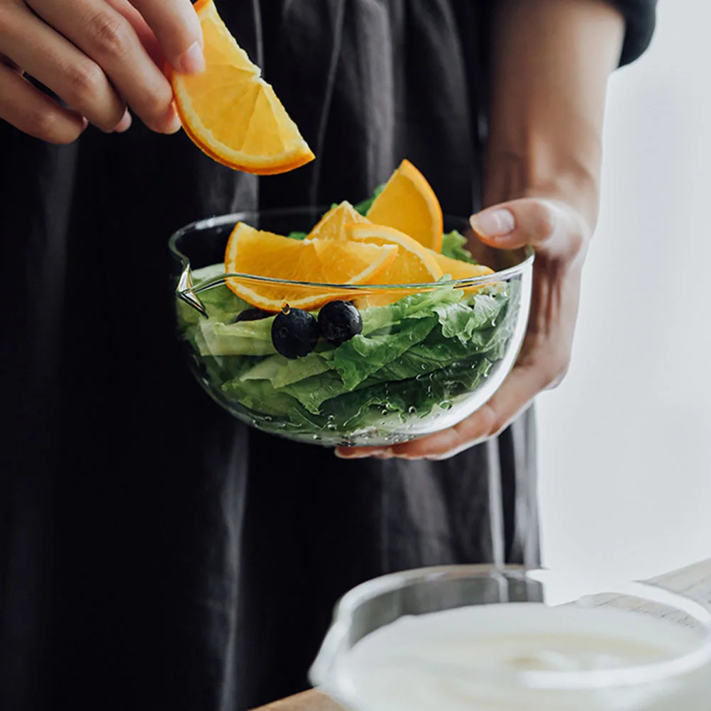 2Pcs Resistant Glass Salad Bowls Microwave Oven Safe Kitchen Utensils Fruit Sauce Serving Bowls Dessert Bowl 
2Pcs Resistant Glass Salad Bowls Microwave Oven Safe Kitchen Utensils Fruit Sauce Serving Bowls Dessert Bowl