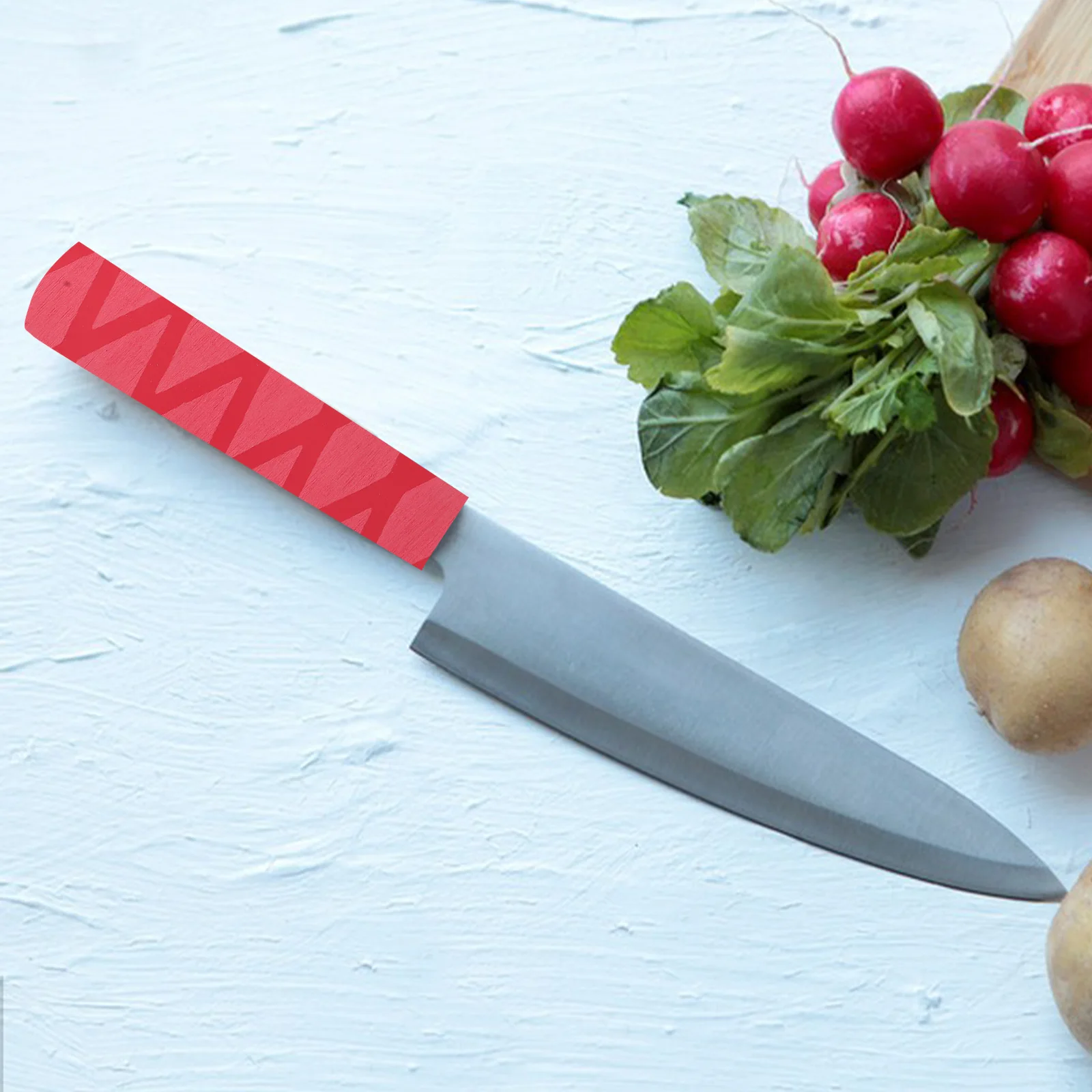 3Pcs Silicone Knife Handle Covers Heat Resistant Sleeves Non Slip Grip Protector Kitchen Knife Pot Holder Cover 
3Pcs Silicone Knife Handle Covers Heat Resistant Sleeves Non Slip Grip Protector Kitchen Knife Pot Holder Cover