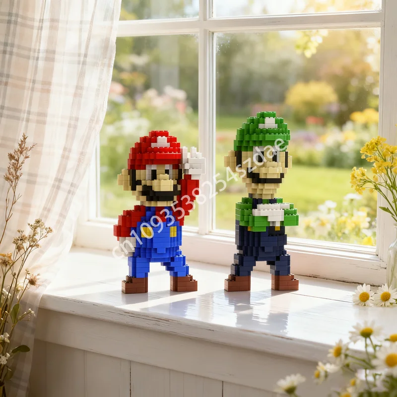 924pcs MOC Luigi Sculpturesed Model Building Blocks Construction Assemble Christmas Gifts Creative Toy Idea Brick Kids
924pcs MOC Luigi Sculpturesed Model Building Blocks Construction Assemble Christmas Gifts Creative Toy Idea Brick Kids