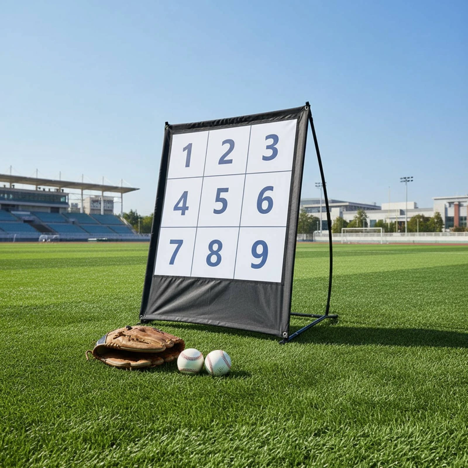 9 Hole Target Net Easy to Install Numbered Pitching Net Baseball Throwing Target Portable Sports Equipment Long-Lasting
9 Hole Target Net Easy to Install Numbered Pitching Net Baseball Throwing Target Portable Sports Equipment Long-Lasting