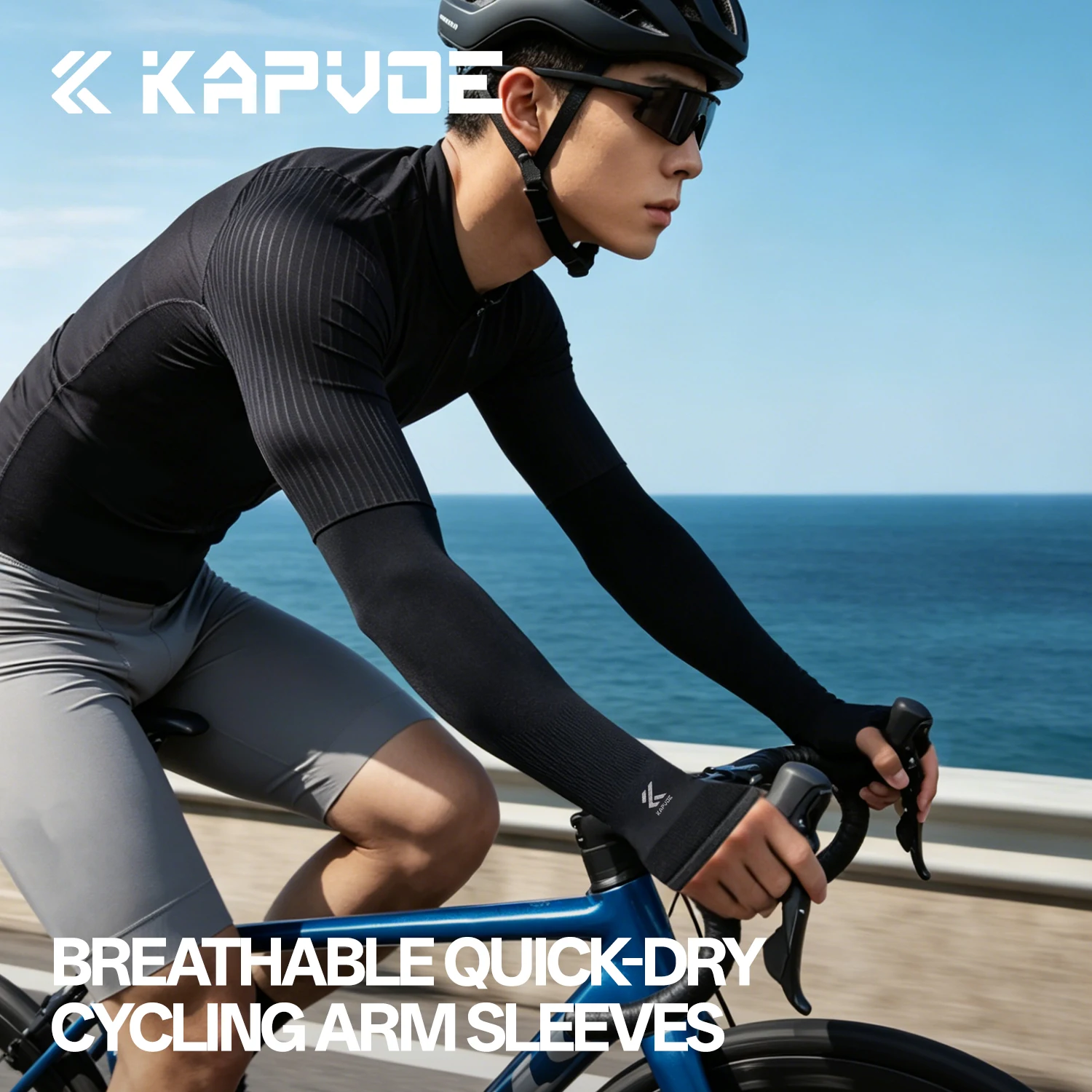KAPVOE New Men's Sports Arm Protection UV Protection Sun Shading Ice Silk Cycling Ice Sleeves Outdoor Running Fitness Arm Cover
KAPVOE New Men's Sports Arm Protection UV Protection Sun Shading Ice Silk Cycling Ice Sleeves Outdoor Running Fitness Arm Cover