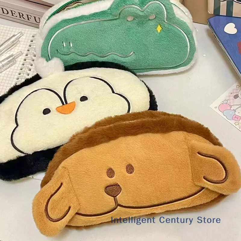 Cute Cartoon Animal Plush Pencil Bag Fashion Student Pencil Bag Large Capacity Multifunctional Student Pencil Bag Supplies
Cute Cartoon Animal Plush Pencil Bag Fashion Student Pencil Bag Large Capacity Multifunctional Student Pencil Bag Supplies