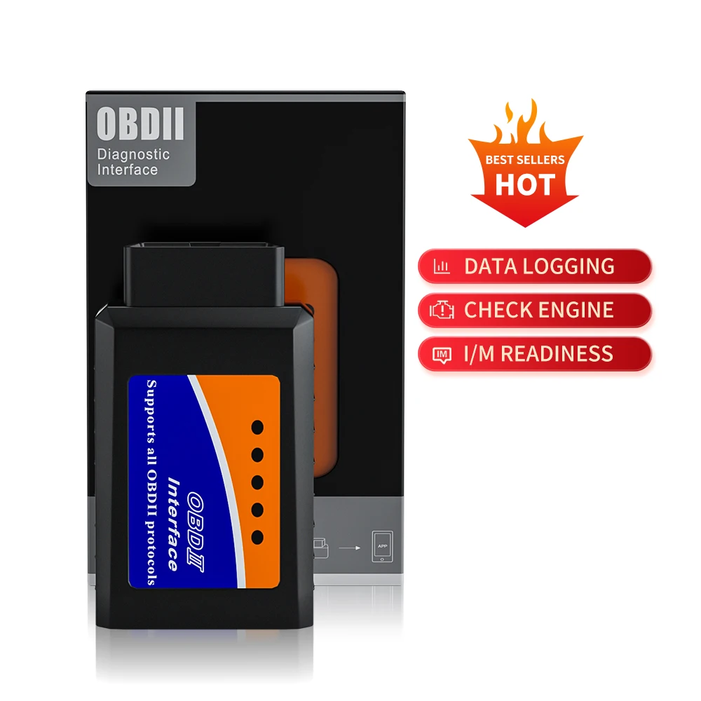 Professional Automotive Scanner Read Diagnostic Trouble Codes Elm327 Interface bluetooth Obd2 Android / Windows / iOS Scanner
Professional Automotive Scanner Read Diagnostic Trouble Codes Elm327 Interface bluetooth Obd2 Android / Windows / iOS Scanner