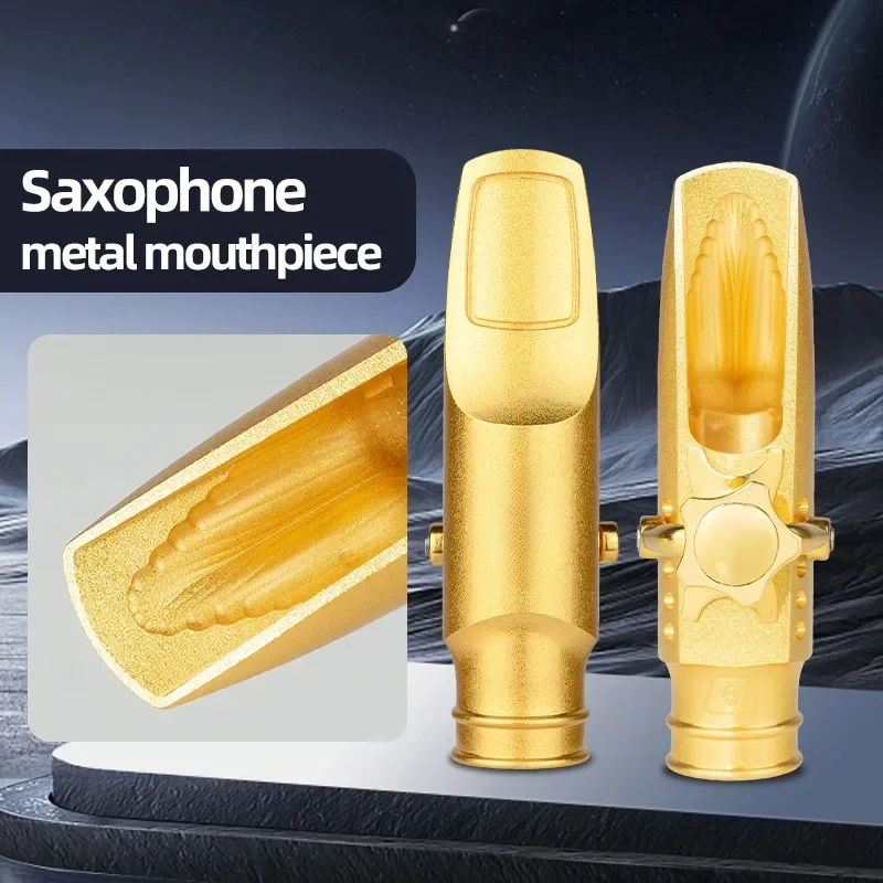 E-Flat Alto B-Flat Tenor Soprano Saxophone Popular Jazz Professional Performance Grading Metal Mouthpiece
E-Flat Alto B-Flat Tenor Soprano Saxophone Popular Jazz Professional Performance Grading Metal Mouthpiece