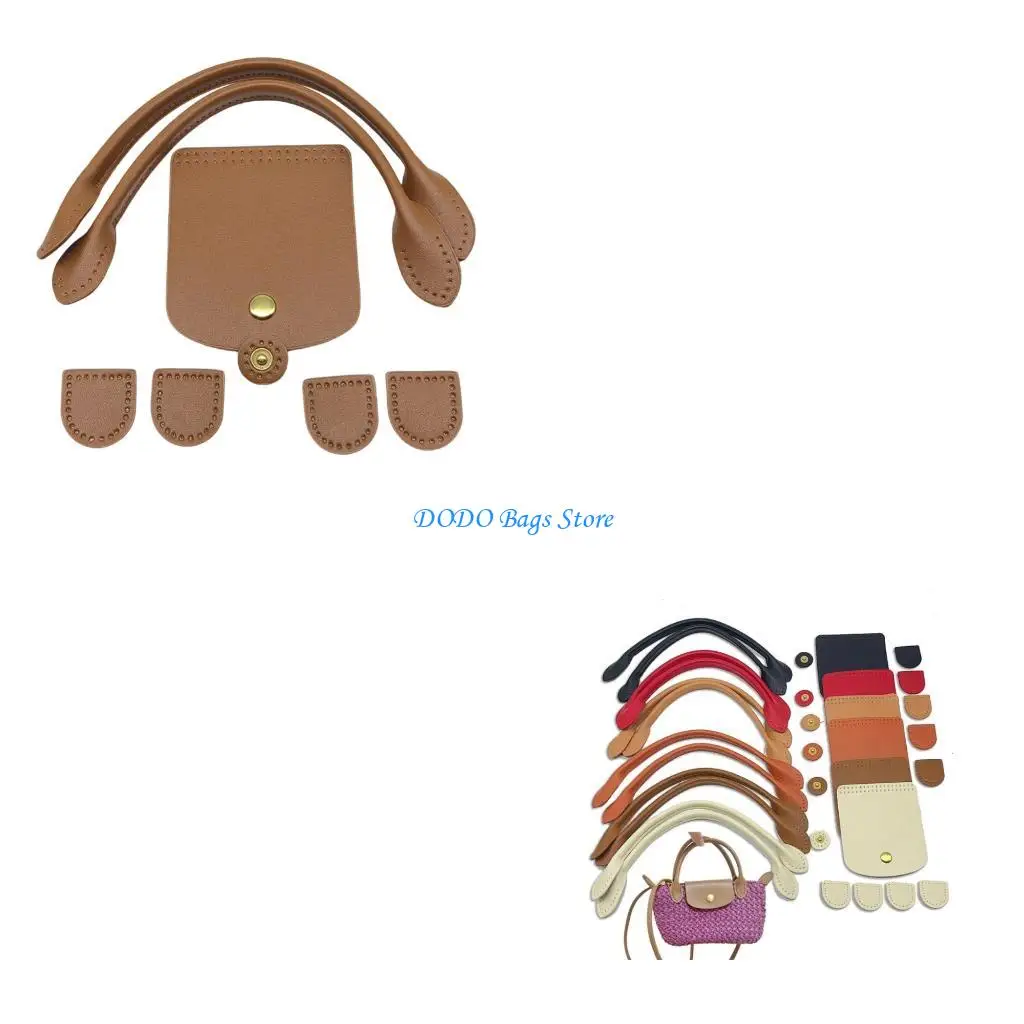 DIY Crochet Bag Making Bag Handles Button Flap Cover Handbag Shoulder Bag
DIY Crochet Bag Making Bag Handles Button Flap Cover Handbag Shoulder Bag