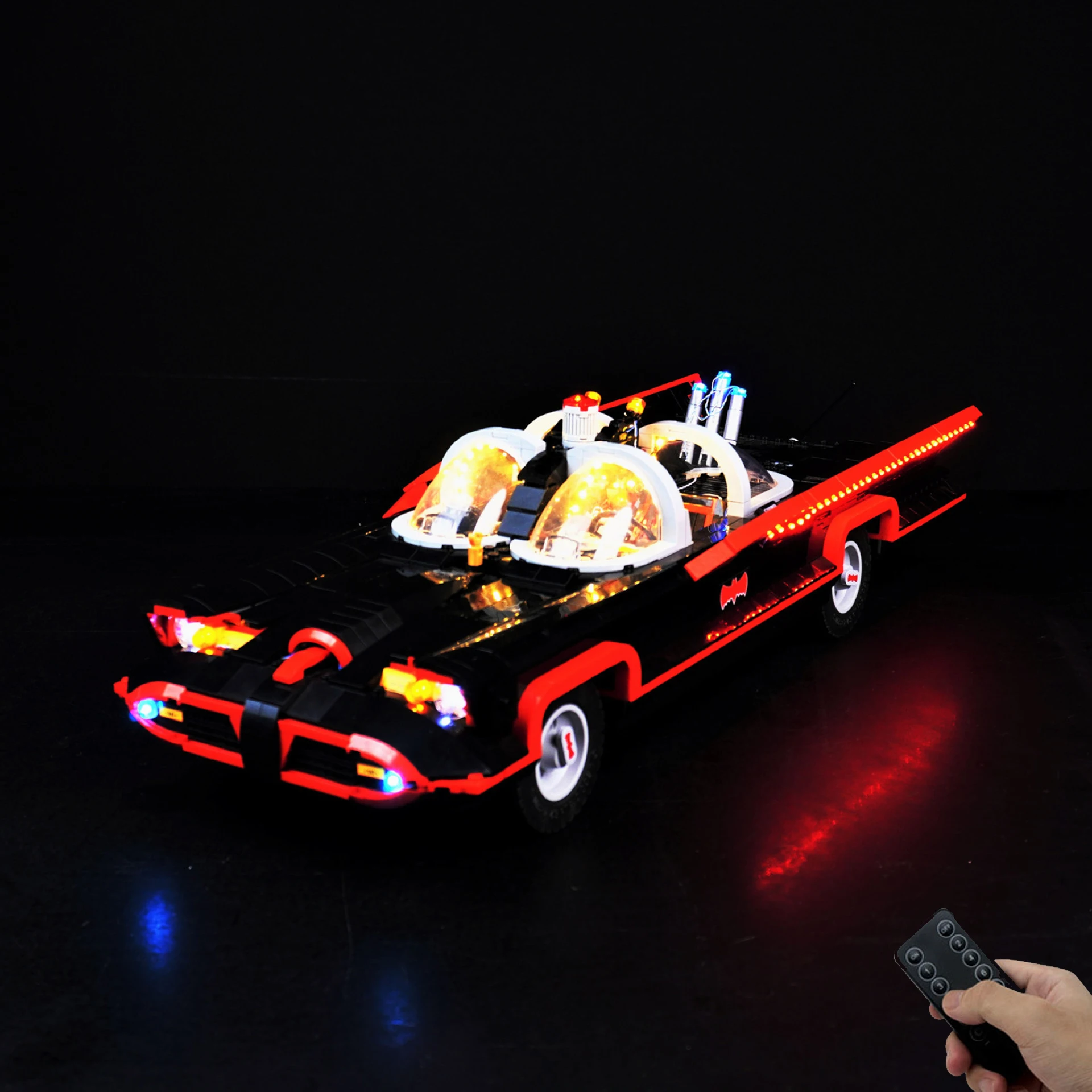 DIY LED Light Kit Compatible with 76328 Classic Hero Car Building Blocks Remote Control Lighting Set (No Bricks Included)
DIY LED Light Kit Compatible with 76328 Classic Hero Car Building Blocks Remote Control Lighting Set (No Bricks Included)