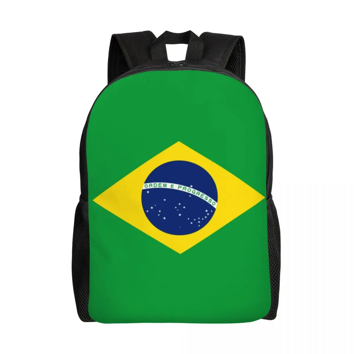 Custom Brazil Flag Backpack for Men Women Waterproof School College Bag Print Bookbags
Custom Brazil Flag Backpack for Men Women Waterproof School College Bag Print Bookbags