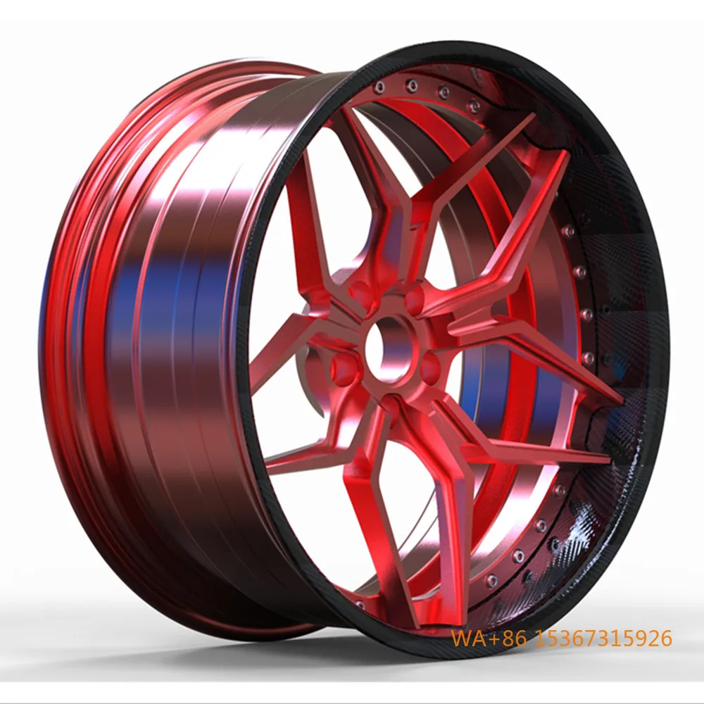 20-24 Inch Lightweight 2 Piece Forged Wheels Brushed Red Bronze Deep Concave Alloy Rims
20-24 Inch Lightweight 2 Piece Forged Wheels Brushed Red Bronze Deep Concave Alloy Rims