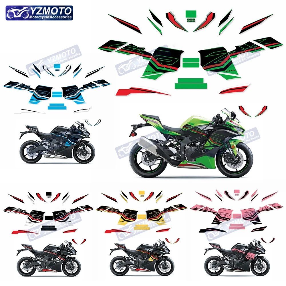 For Kawasaki ZX-4R ZX4R ZX-4RR 2023 Motorcycle Accessories Full Car Fairing Sticker Waterproof Reflective Decal Stickers Kit
For Kawasaki ZX-4R ZX4R ZX-4RR 2023 Motorcycle Accessories Full Car Fairing Sticker Waterproof Reflective Decal Stickers Kit