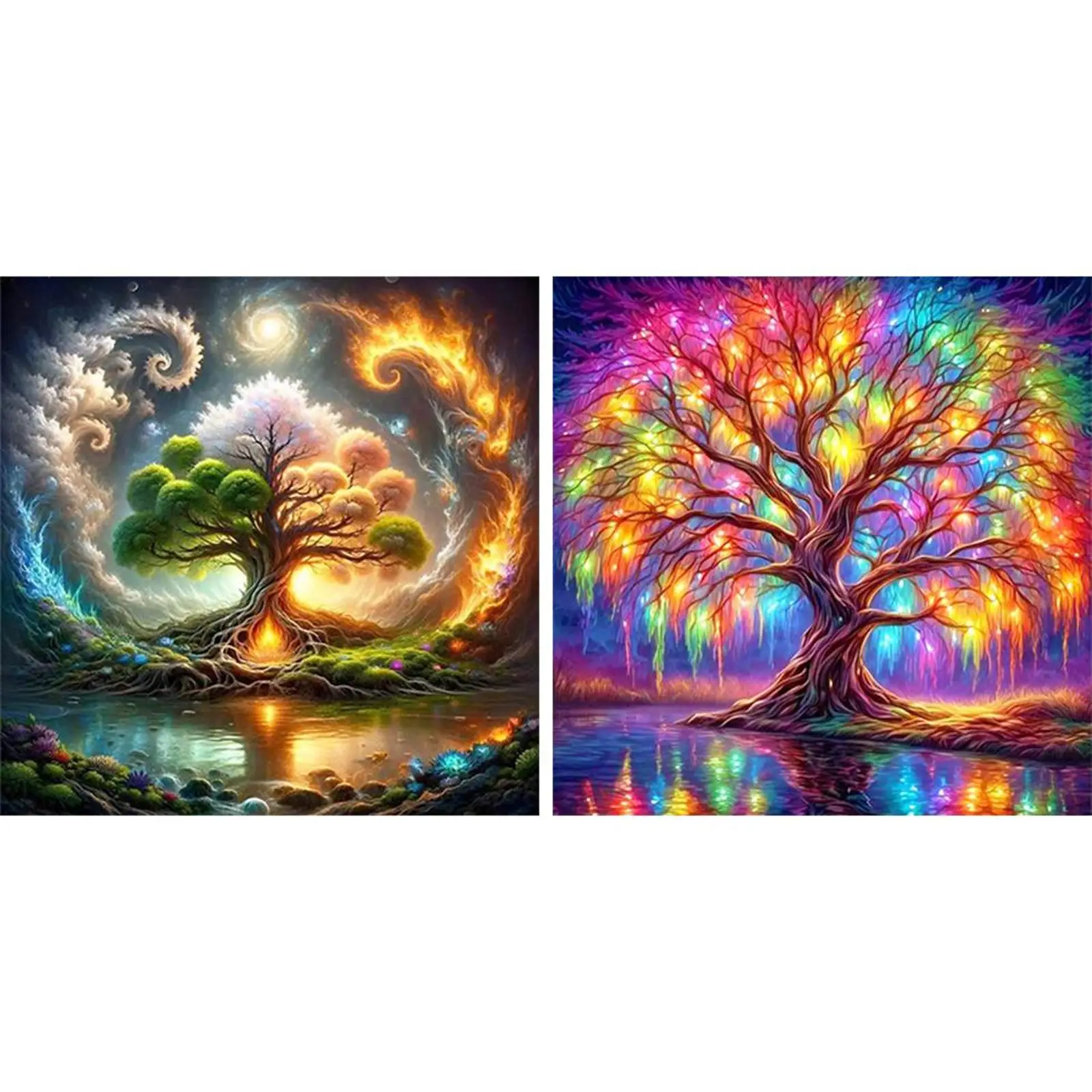 5D DIY Full Round Drill Diamond Painting Colorful Tree Kit Home Decor Art Craft
5D DIY Full Round Drill Diamond Painting Colorful Tree Kit Home Decor Art Craft