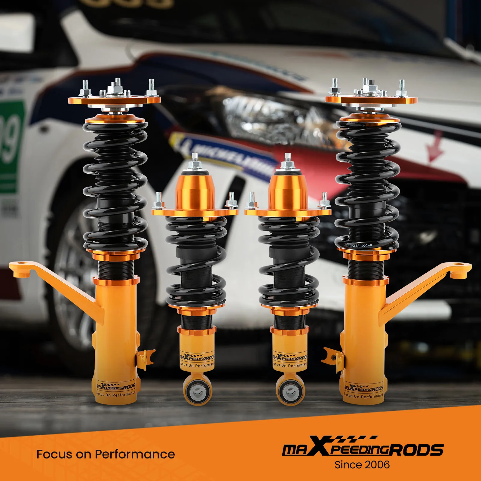 Coilovers, Suspension Struts for Honda Element 2003-2011 Adjustable Height Suspension Coil Spring Kit
Coilovers, Suspension Struts for Honda Element 2003-2011 Adjustable Height Suspension Coil Spring Kit
