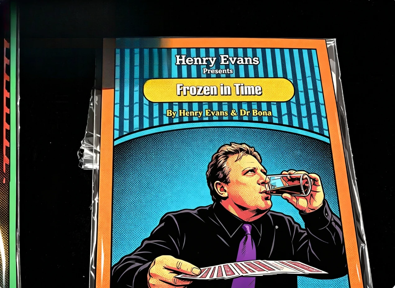 FISM Frozen in Time Magic Tricks Henry Evans Floating Card Illusion Gimmick Decks Close Up Mentalism Stage Magician Props
FISM Frozen in Time Magic Tricks Henry Evans Floating Card Illusion Gimmick Decks Close Up Mentalism Stage Magician Props
