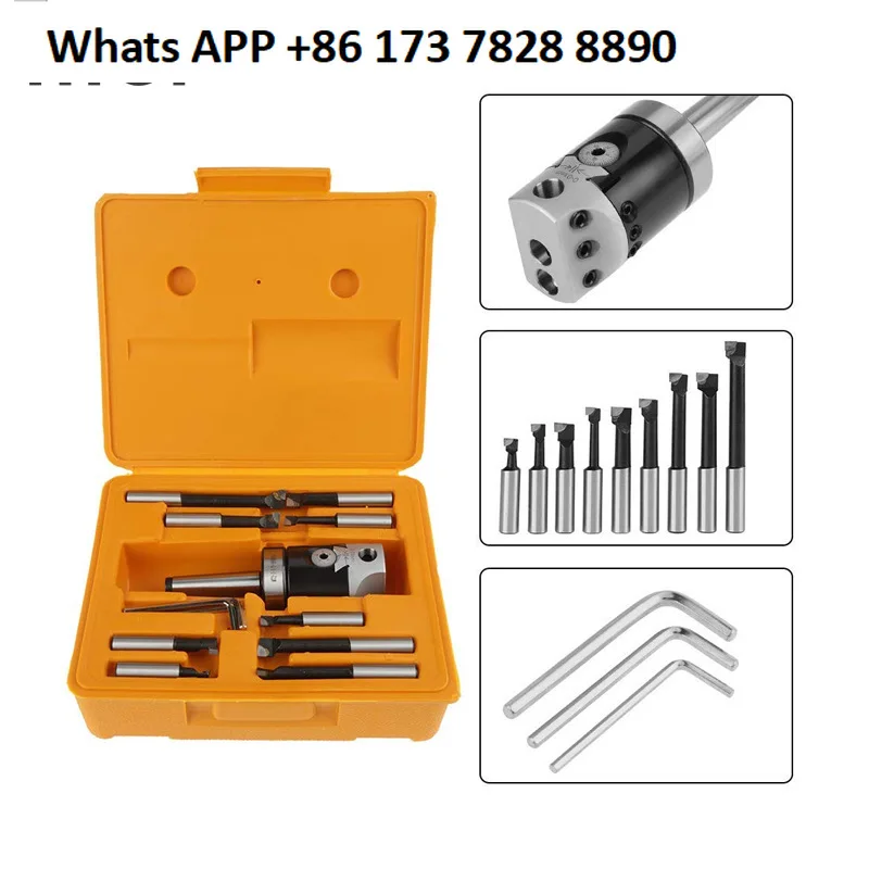 2 inch boring head set F1-50mm MT2-F1-12mm boring rod shank rough combination set
2 inch boring head set F1-50mm MT2-F1-12mm boring rod shank rough combination set