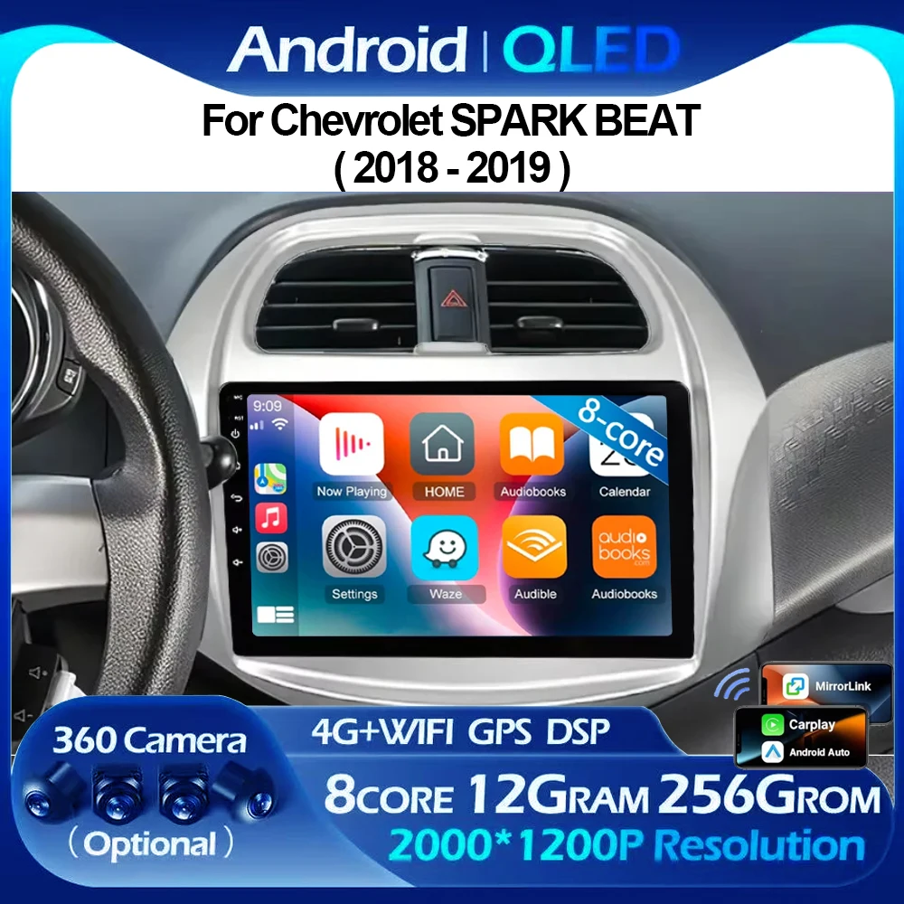 Android 14 Auto Radio For Chevrolet SPARK BEAT 2018 - 2019 Wireless Car Carplay Multimedia Stereo Wifi 4G GPS 2din dvd
Android 14 Auto Radio For Chevrolet SPARK BEAT 2018 - 2019 Wireless Car Carplay Multimedia Stereo Wifi 4G GPS 2din dvd