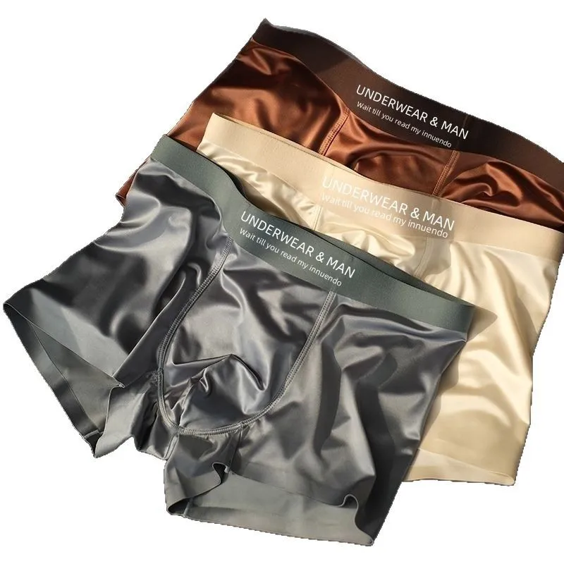 3pcs 5XL Men's Boxer Shorts Solid Ice Silk Underwear Male Underpants Breathable Sexy Thin Panties Top Quality Lingerie Plus Size
3pcs 5XL Men's Boxer Shorts Solid Ice Silk Underwear Male Underpants Breathable Sexy Thin Panties Top Quality Lingerie Plus Size