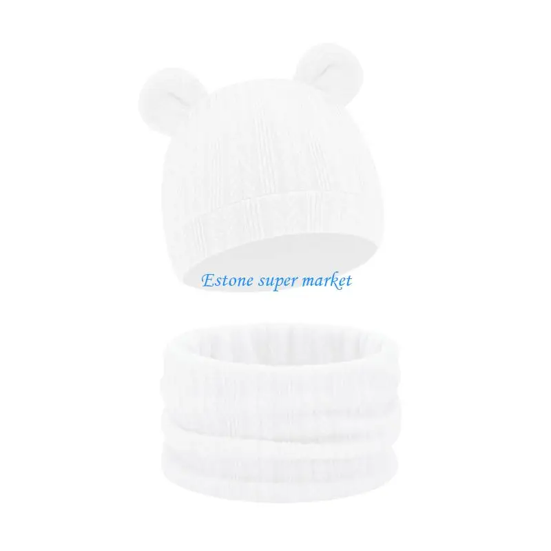 090B Warm Reversible Baby Scarf Set Winter Hat for Infants 8 to 36 Months Use
090B Warm Reversible Baby Scarf Set Winter Hat for Infants 8 to 36 Months Use