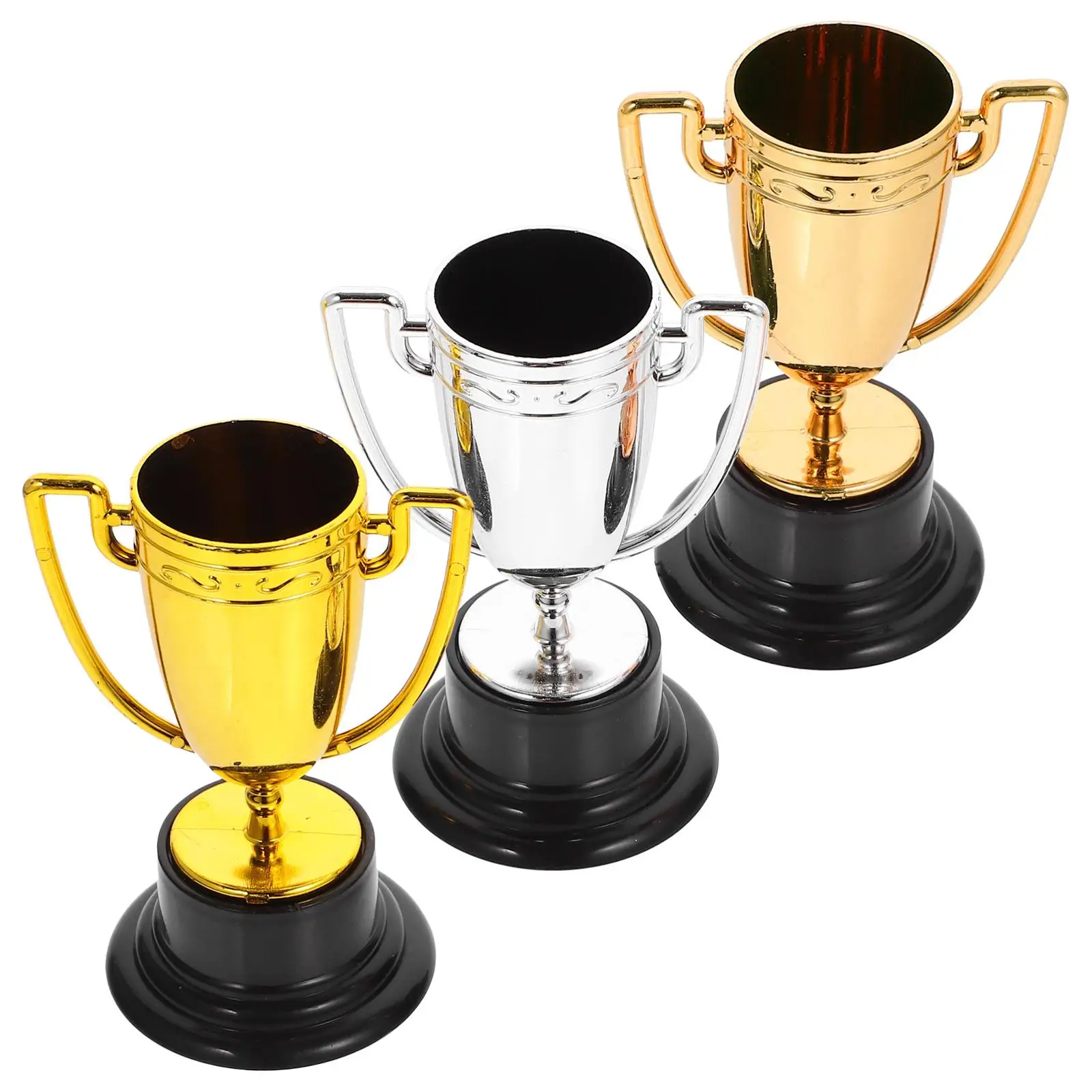 3 Pcs Trophies Award Decorations Mini Trophies for Kids Competition Basketball Championship Staff Gifts Trophy Cup
3 Pcs Trophies Award Decorations Mini Trophies for Kids Competition Basketball Championship Staff Gifts Trophy Cup