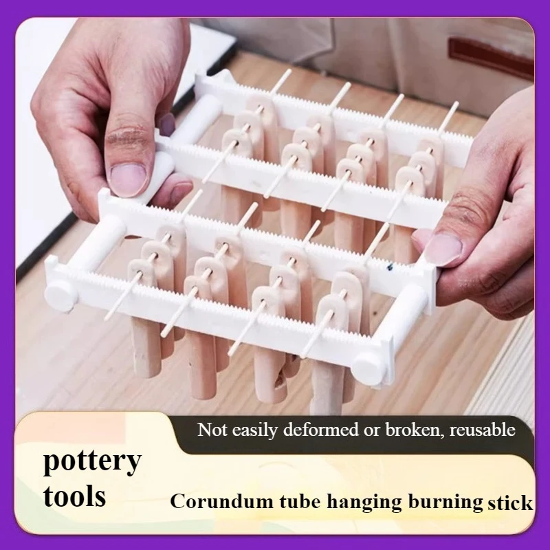10/20cm Pottery Tools Hanging Burning Stick/Kiln Hanging Burning Tool DIY Hanging Burning Bracket Small Pendant Corundum Tube
10/20cm Pottery Tools Hanging Burning Stick/Kiln Hanging Burning Tool DIY Hanging Burning Bracket Small Pendant Corundum Tube