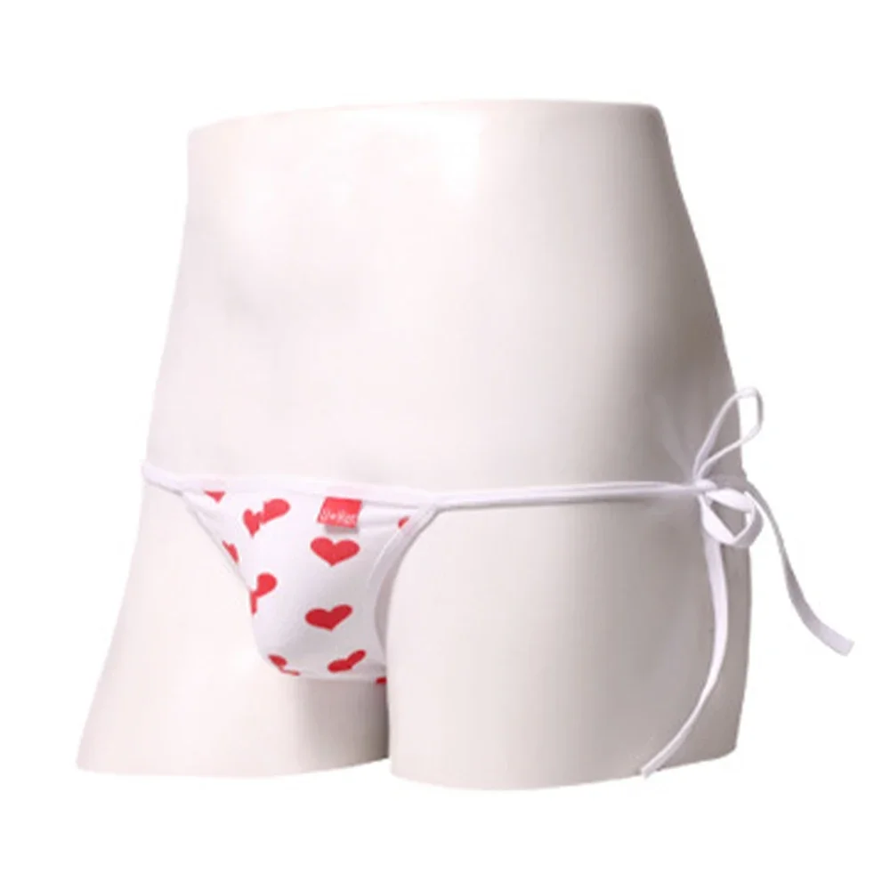 Bikini Men Cotton Briefs Red Heart Shorts Sissy U Convex Pouch Sexy Ultra Thin Underpants Underwear Comfortable
Bikini Men Cotton Briefs Red Heart Shorts Sissy U Convex Pouch Sexy Ultra Thin Underpants Underwear Comfortable